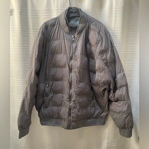 TESLA gray puffer jacket